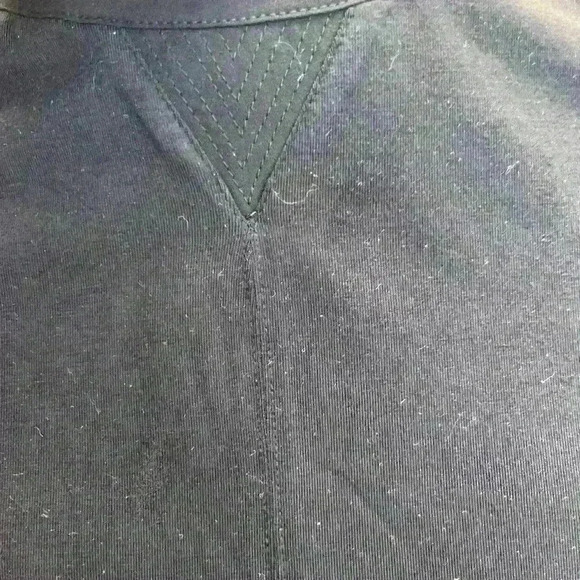 LYSSE layla mixed media top in black - XS - Picture 3 of 11